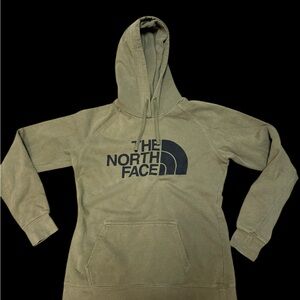 The North Face Olive Logo Pullover Hoodie